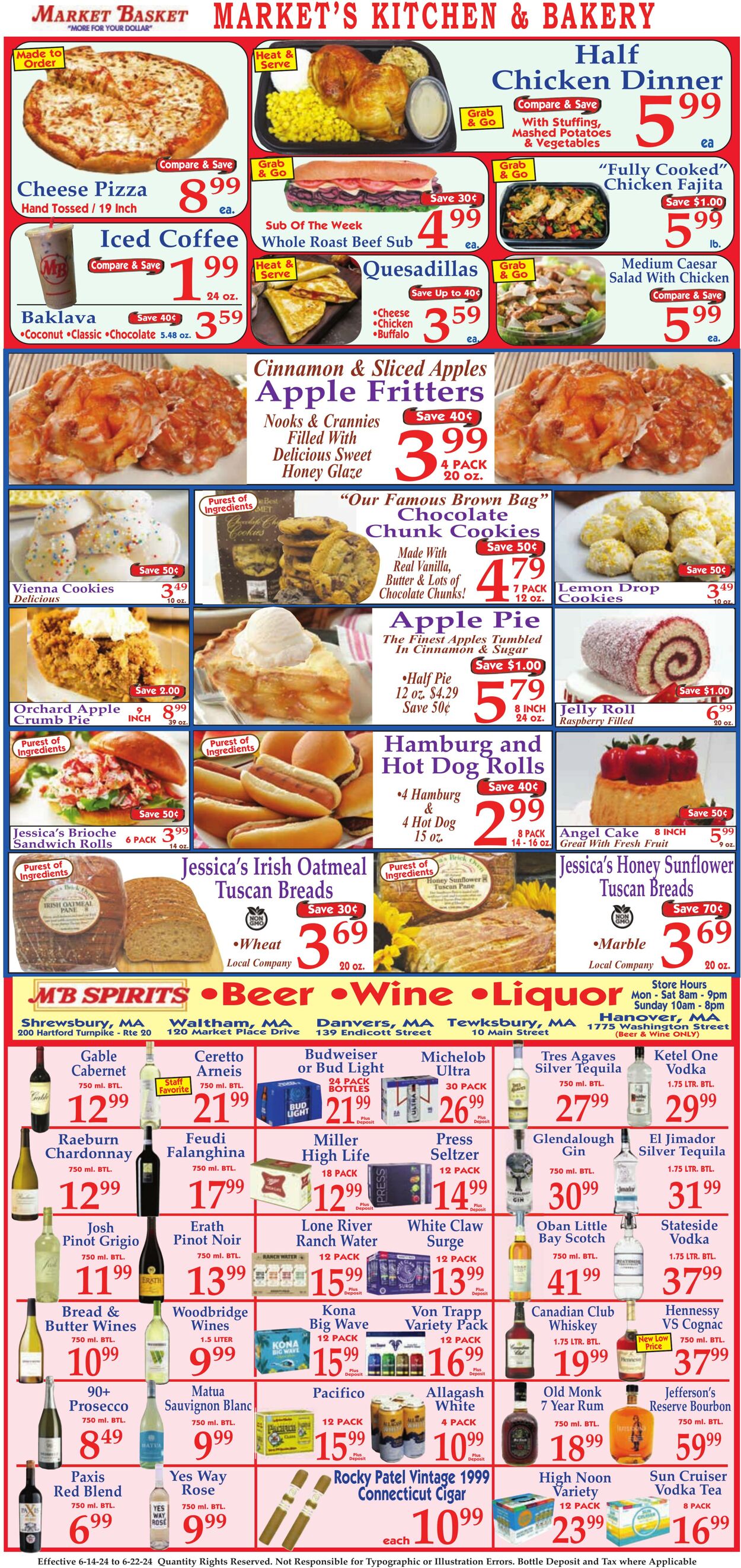 Weekly ad Market Basket 06/14/2024 - 06/22/2024