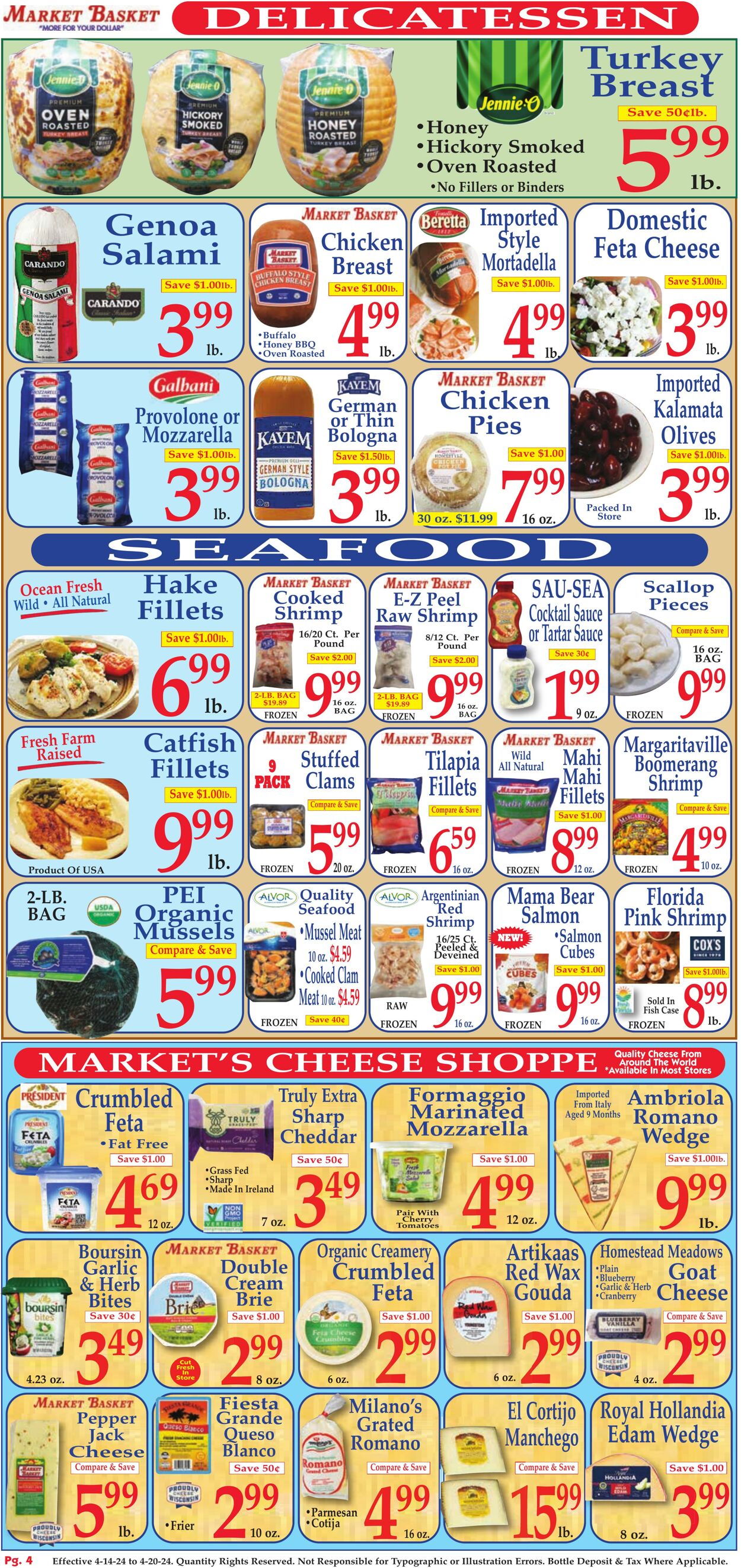 Weekly ad Market Basket 04/14/2024 - 04/20/2024