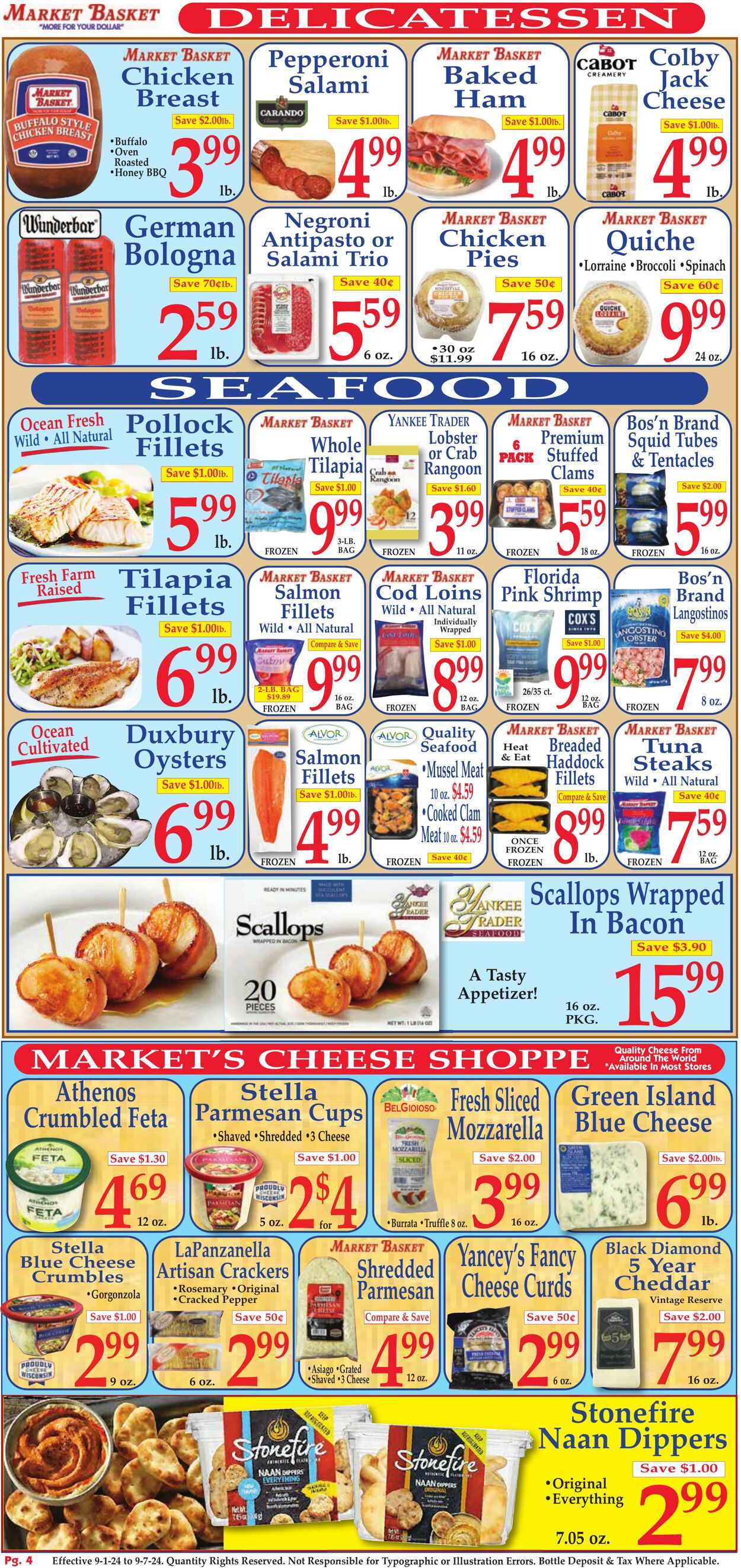 Weekly ad Market Basket 09/01/2024 - 09/07/2024