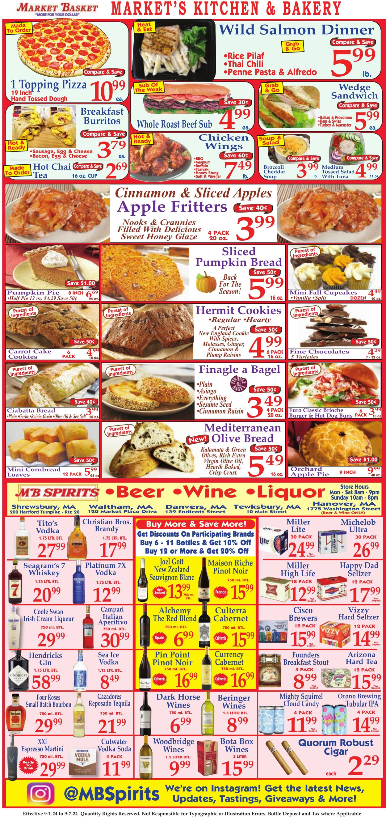 Weekly ad Market Basket 09/01/2024 - 09/07/2024