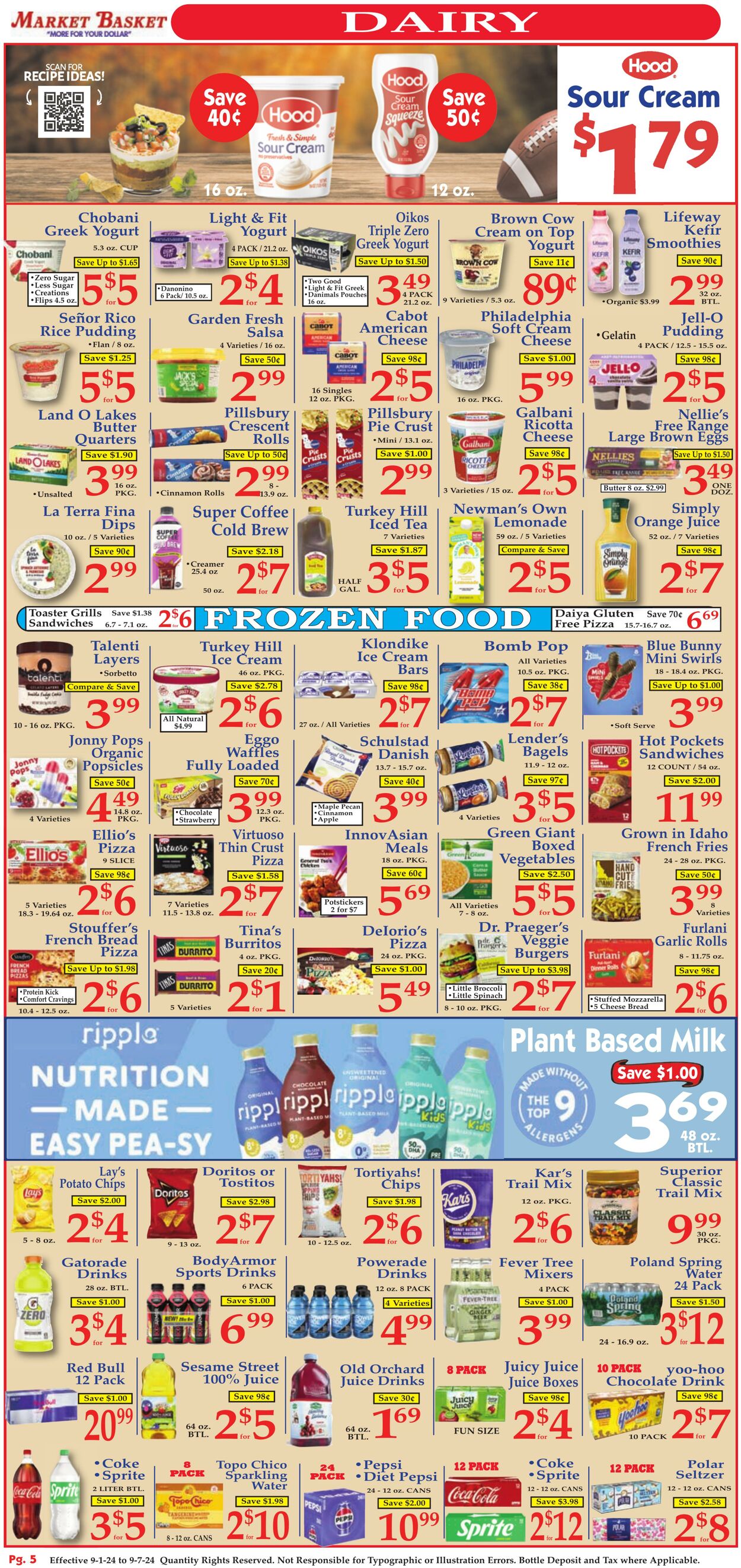 Weekly ad Market Basket 09/01/2024 - 09/07/2024