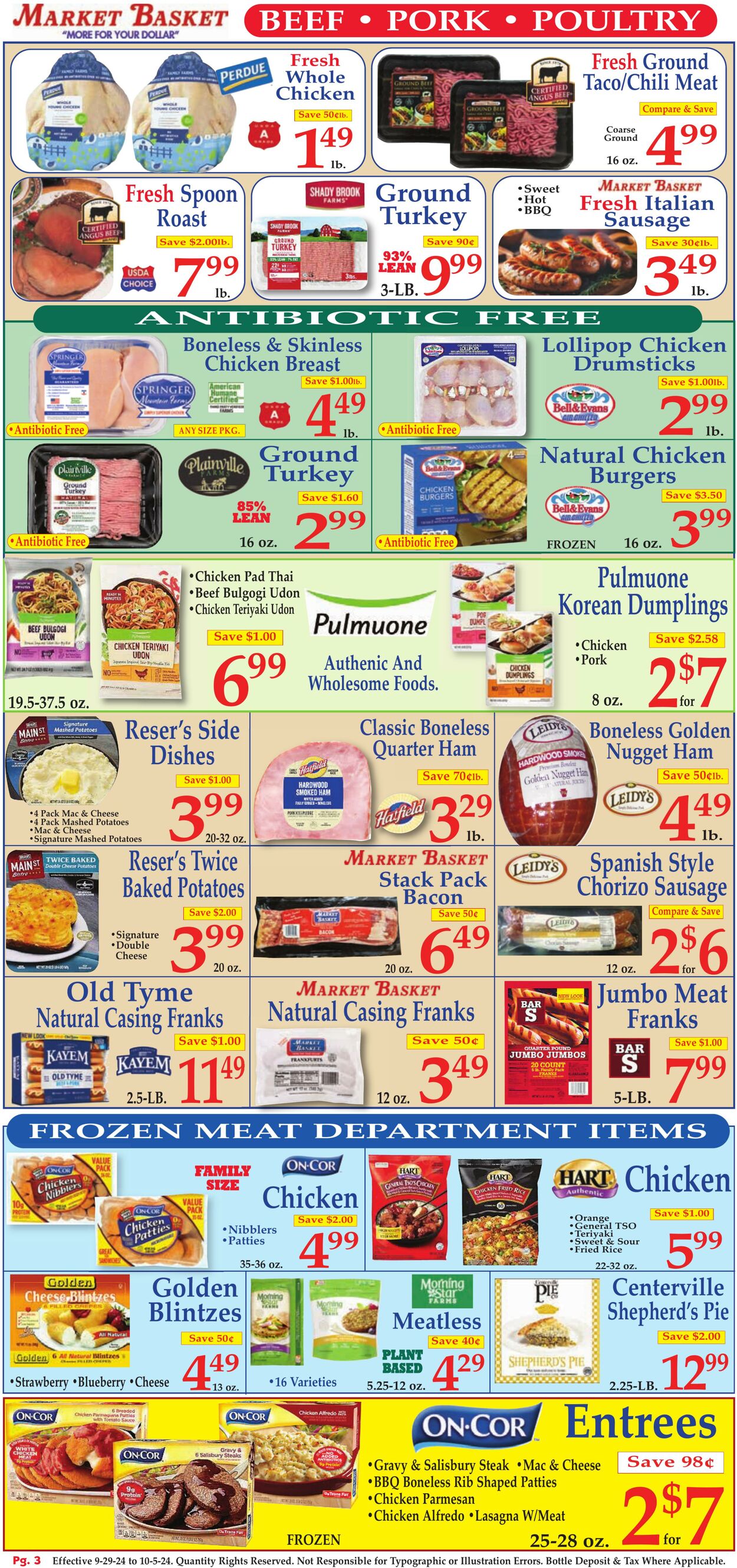 Weekly ad Market Basket 09/29/2024 - 10/05/2024