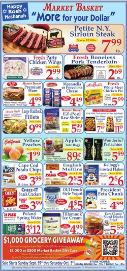 Weekly ad Market Basket 08/27/2022 - 09/04/2022