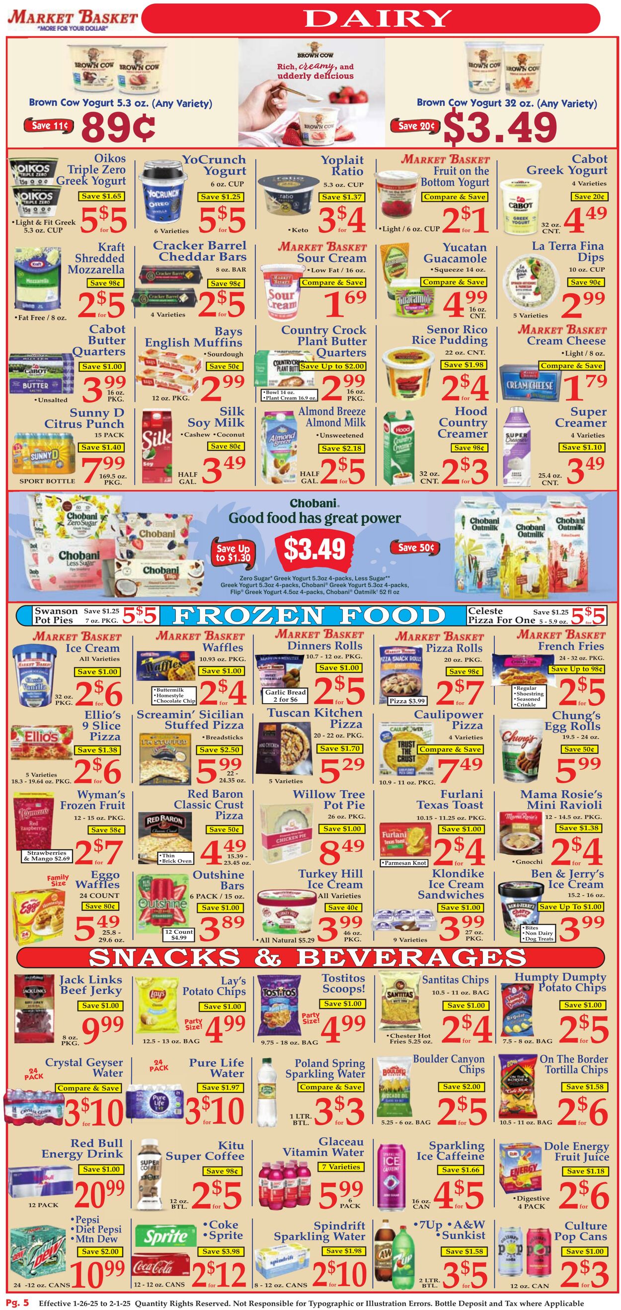 Weekly ad Market Basket 01/26/2025 - 02/01/2025