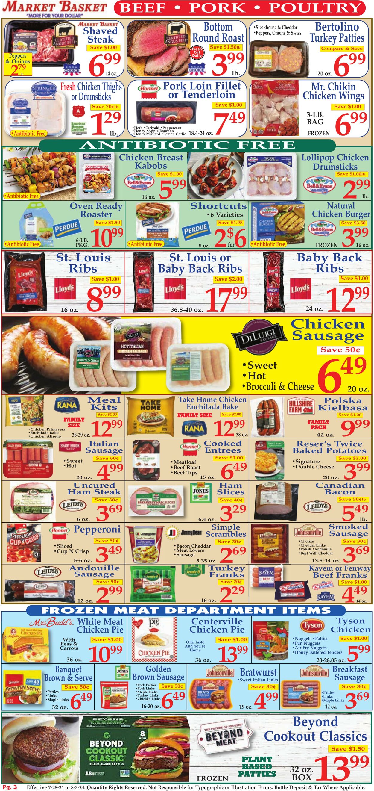 Weekly ad Market Basket 07/28/2024 - 08/03/2024