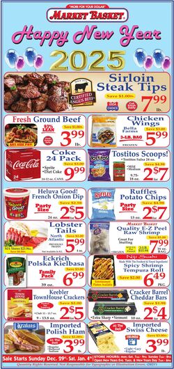 Weekly ad Market Basket 12/29/2024 - 01/04/2025