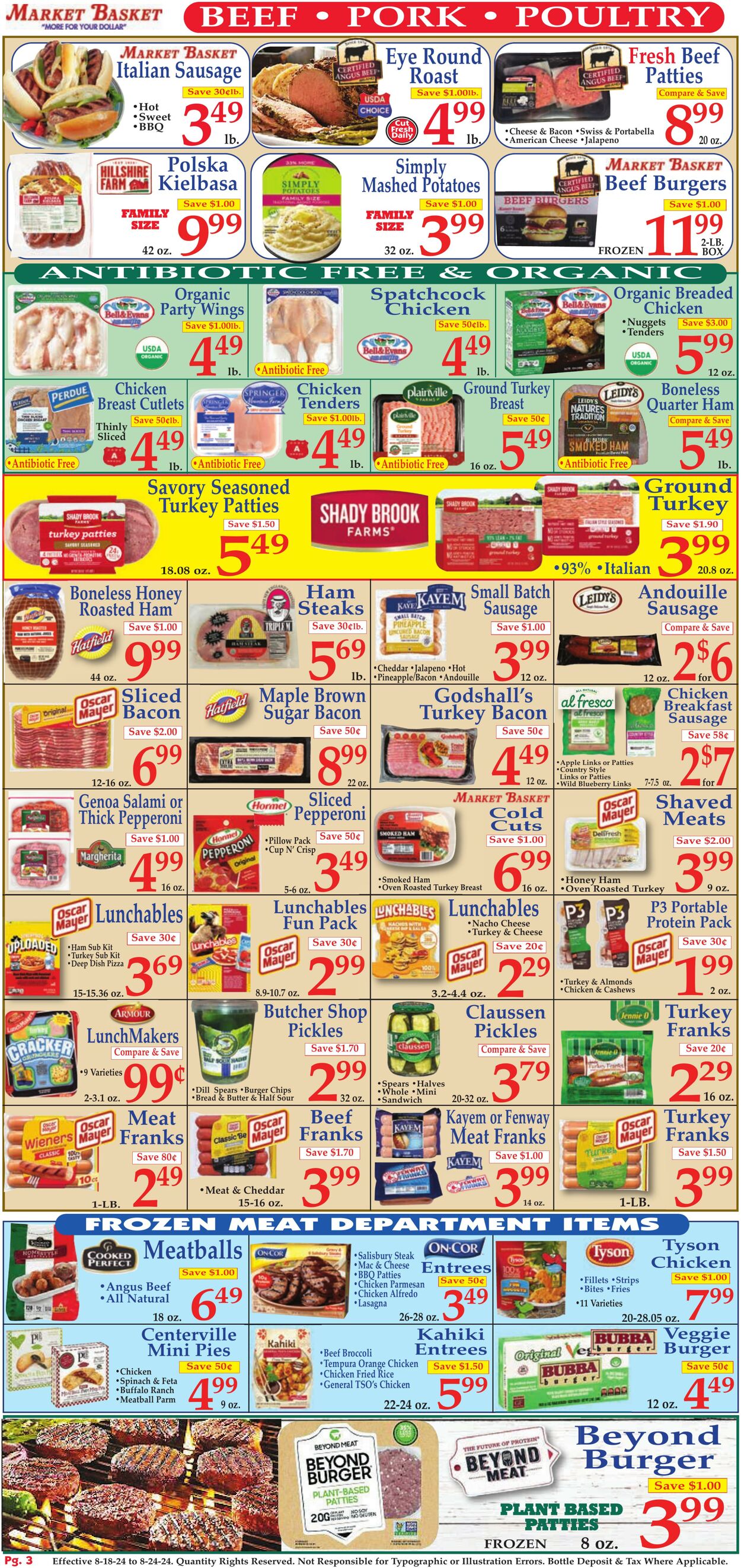 Weekly ad Market Basket 08/18/2024 - 08/24/2024