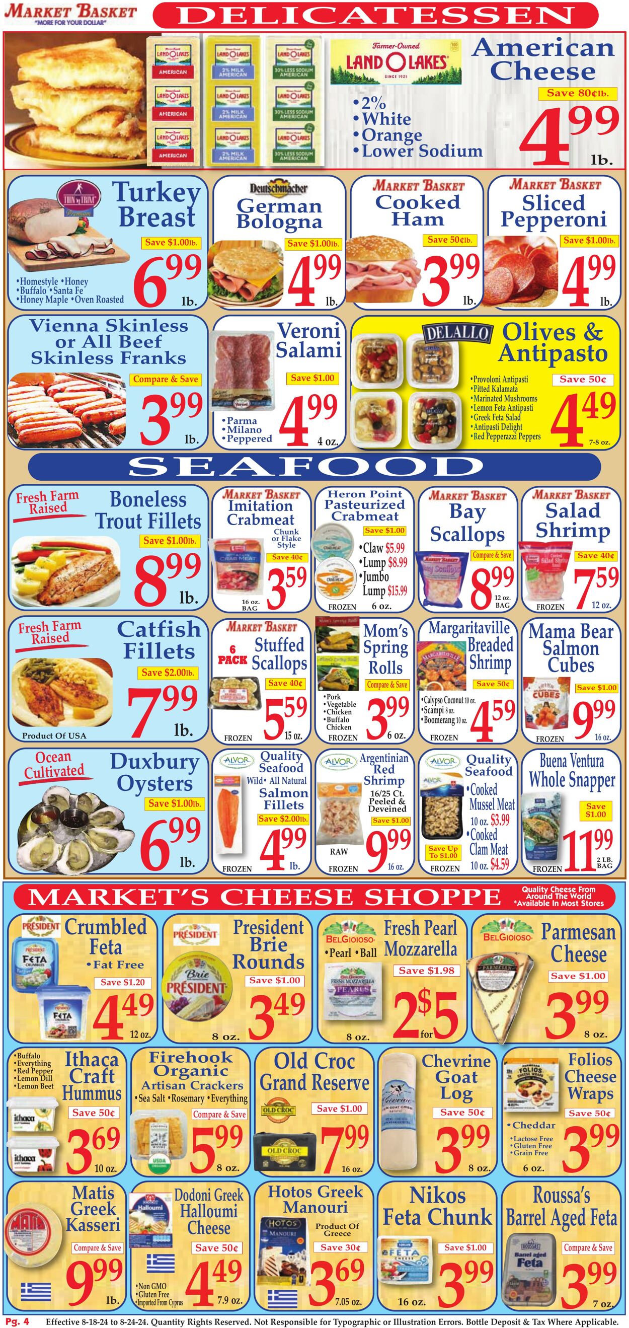 Weekly ad Market Basket 08/18/2024 - 08/24/2024