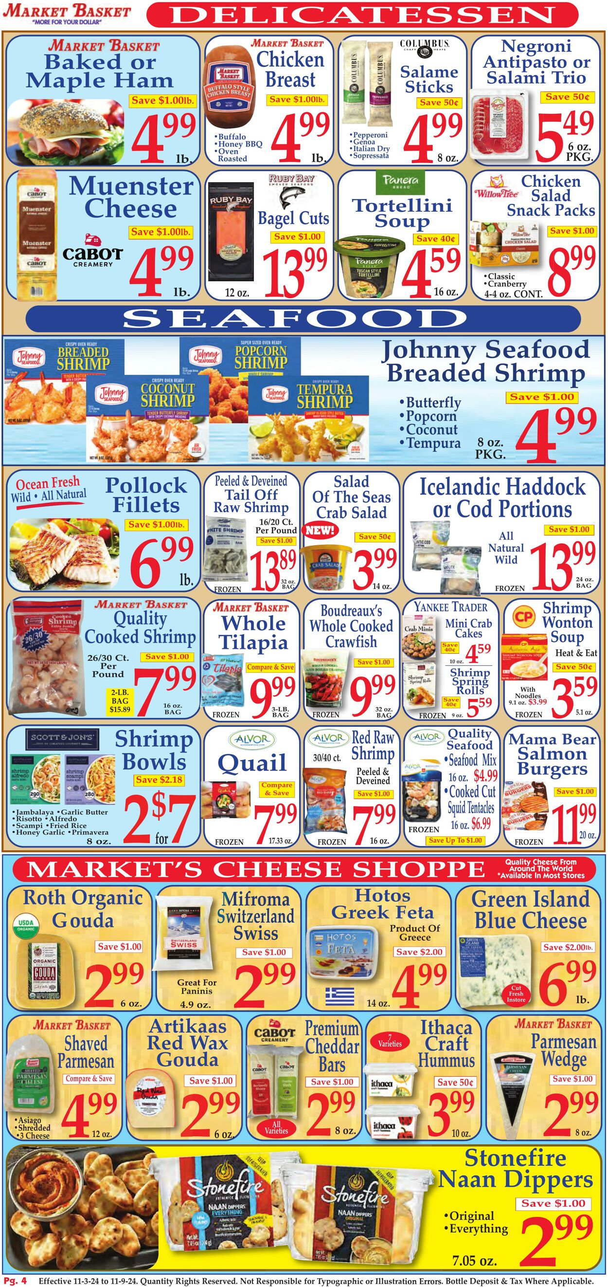 Weekly ad Market Basket 11/03/2024 - 11/09/2024