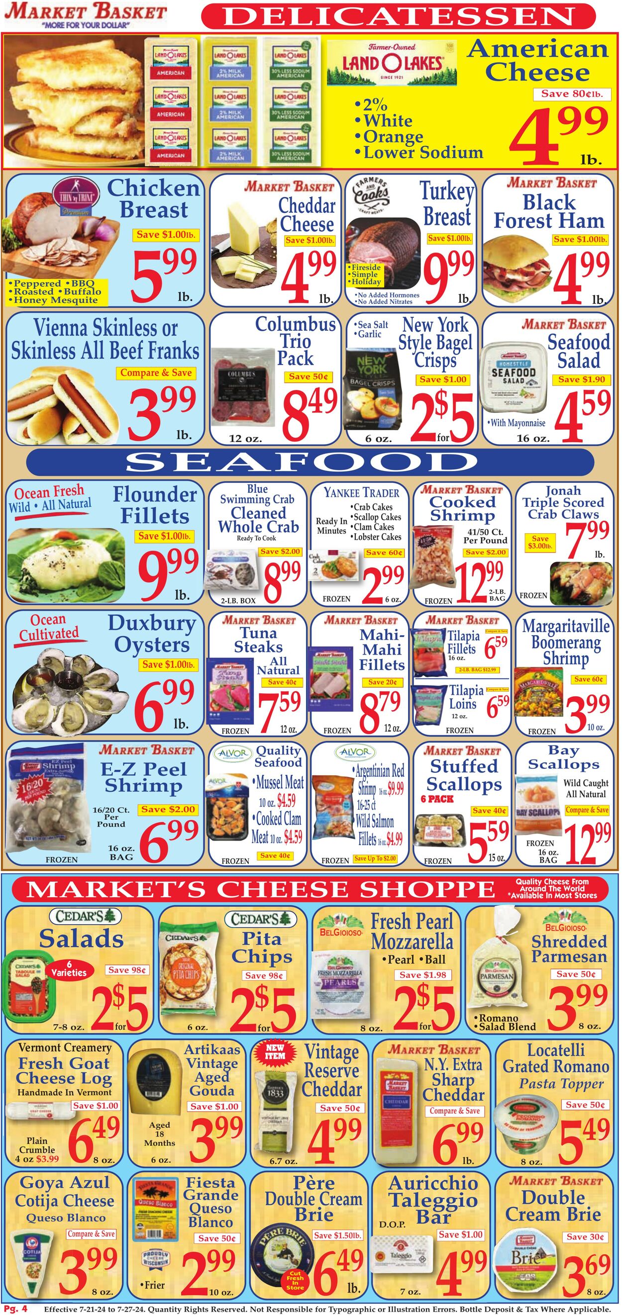 Weekly ad Market Basket 07/21/2024 - 07/27/2024