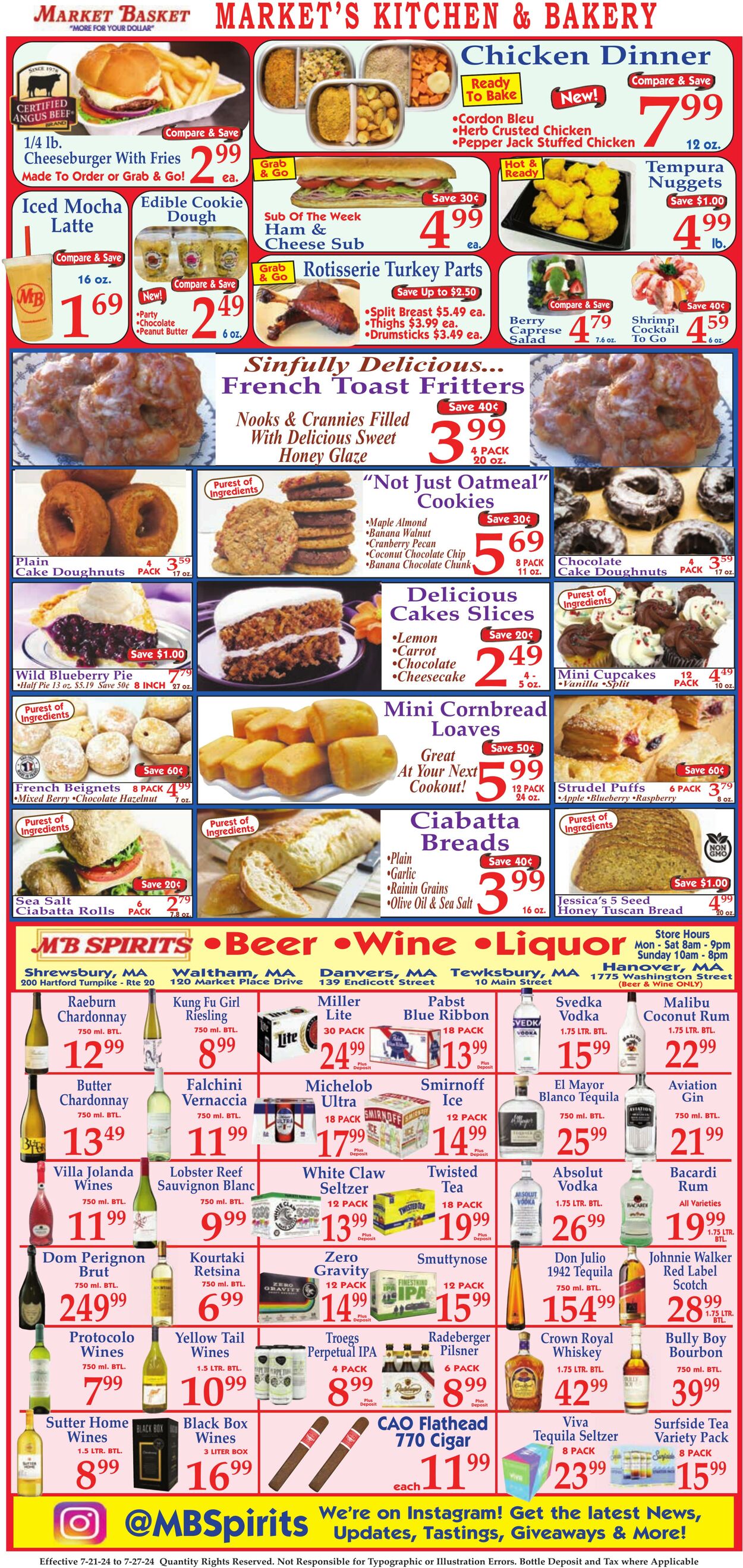 Weekly ad Market Basket 07/21/2024 - 07/27/2024