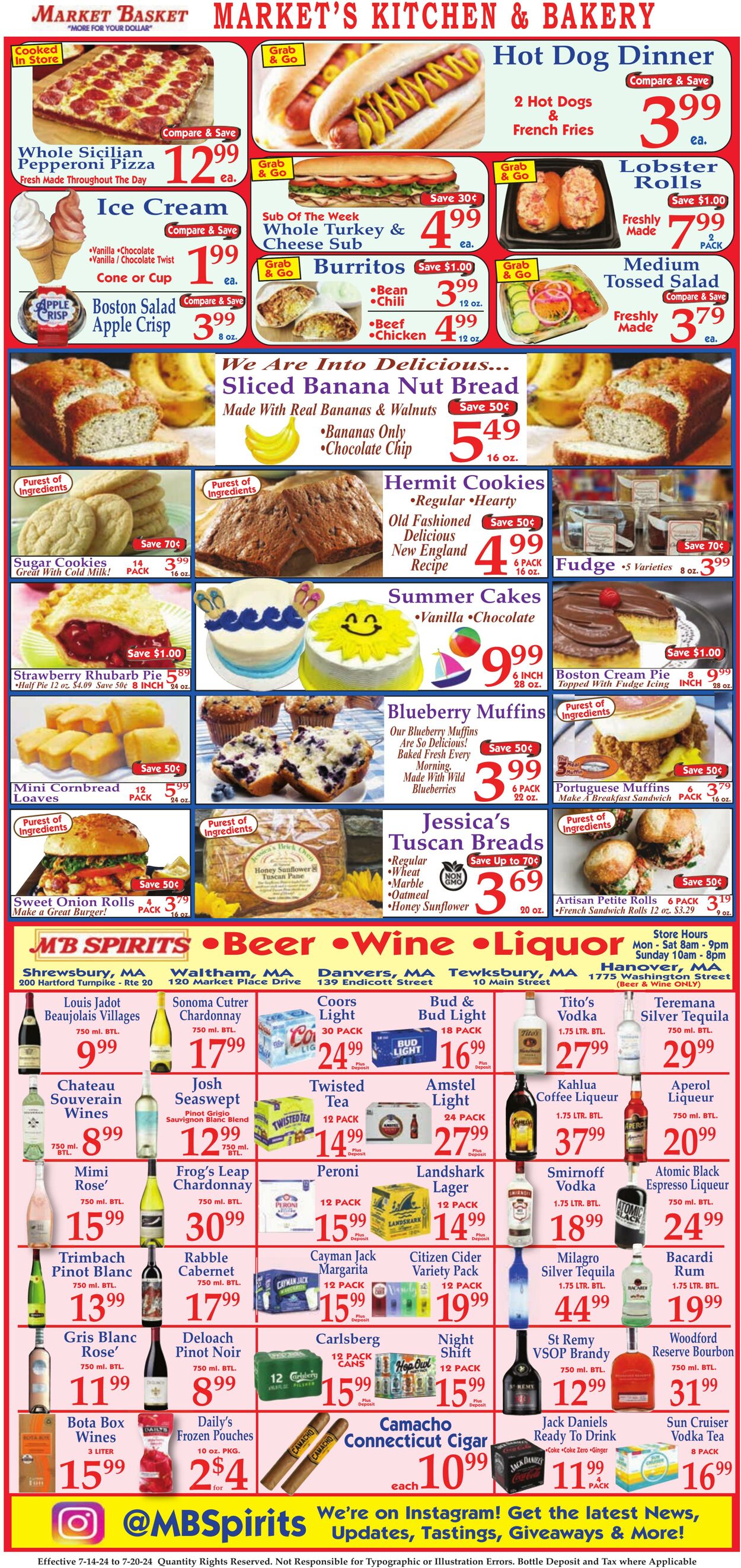 Weekly ad Market Basket 07/14/2024 - 07/20/2024