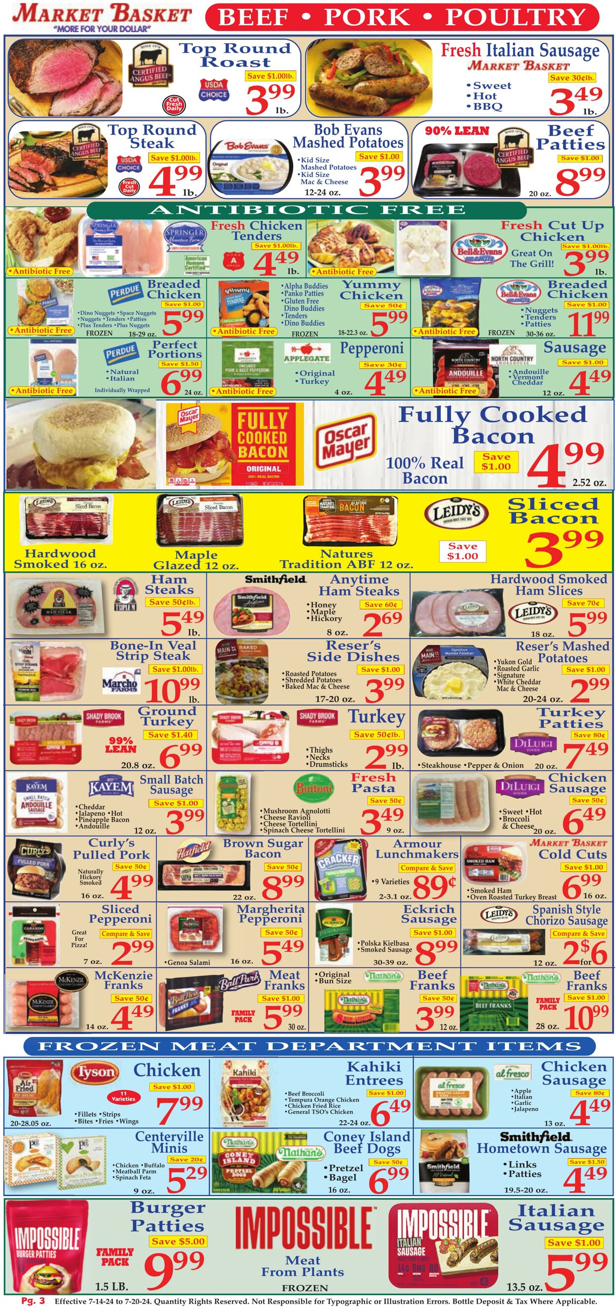 Weekly ad Market Basket 07/14/2024 - 07/20/2024