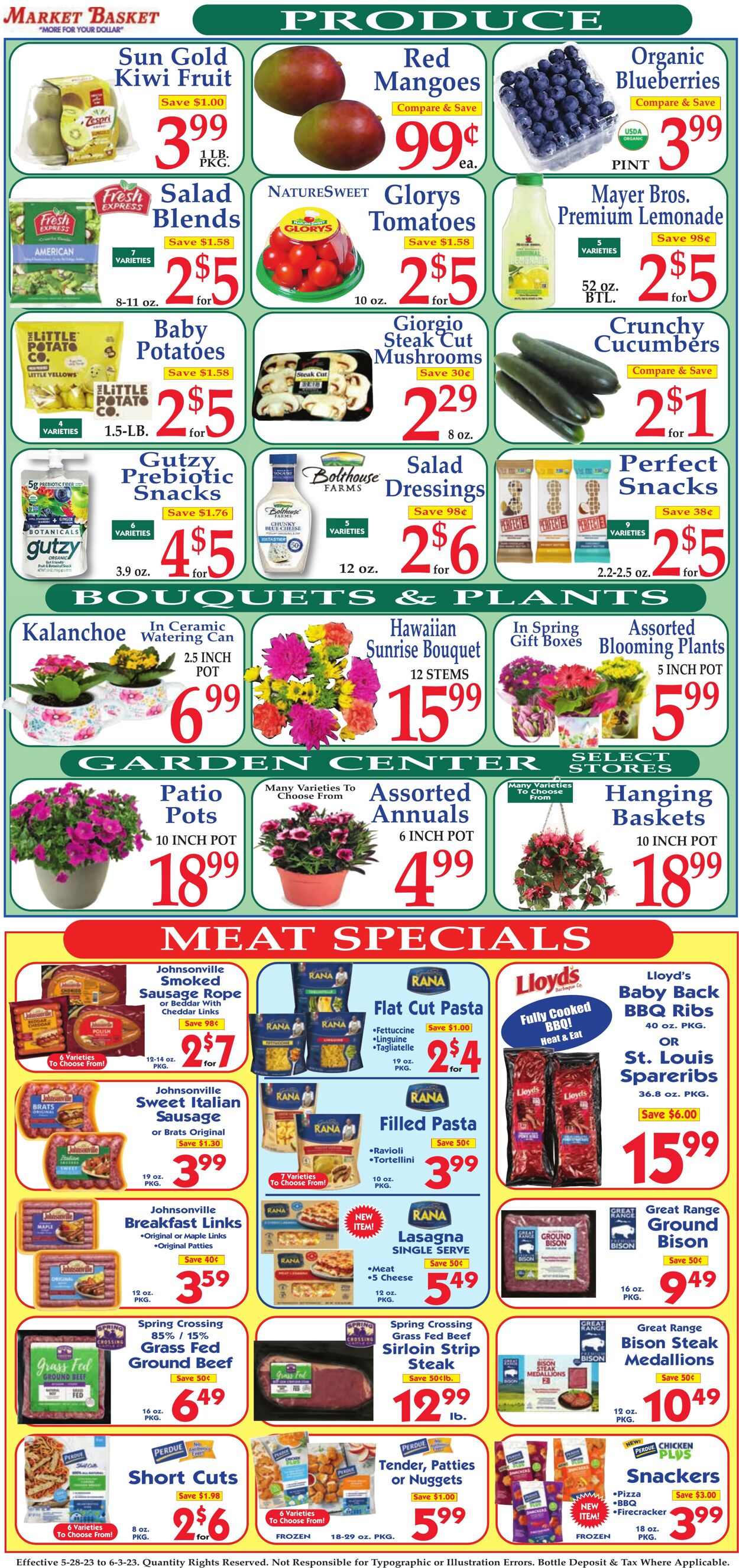 Weekly ad Market Basket 05/28/2023 - 06/03/2023