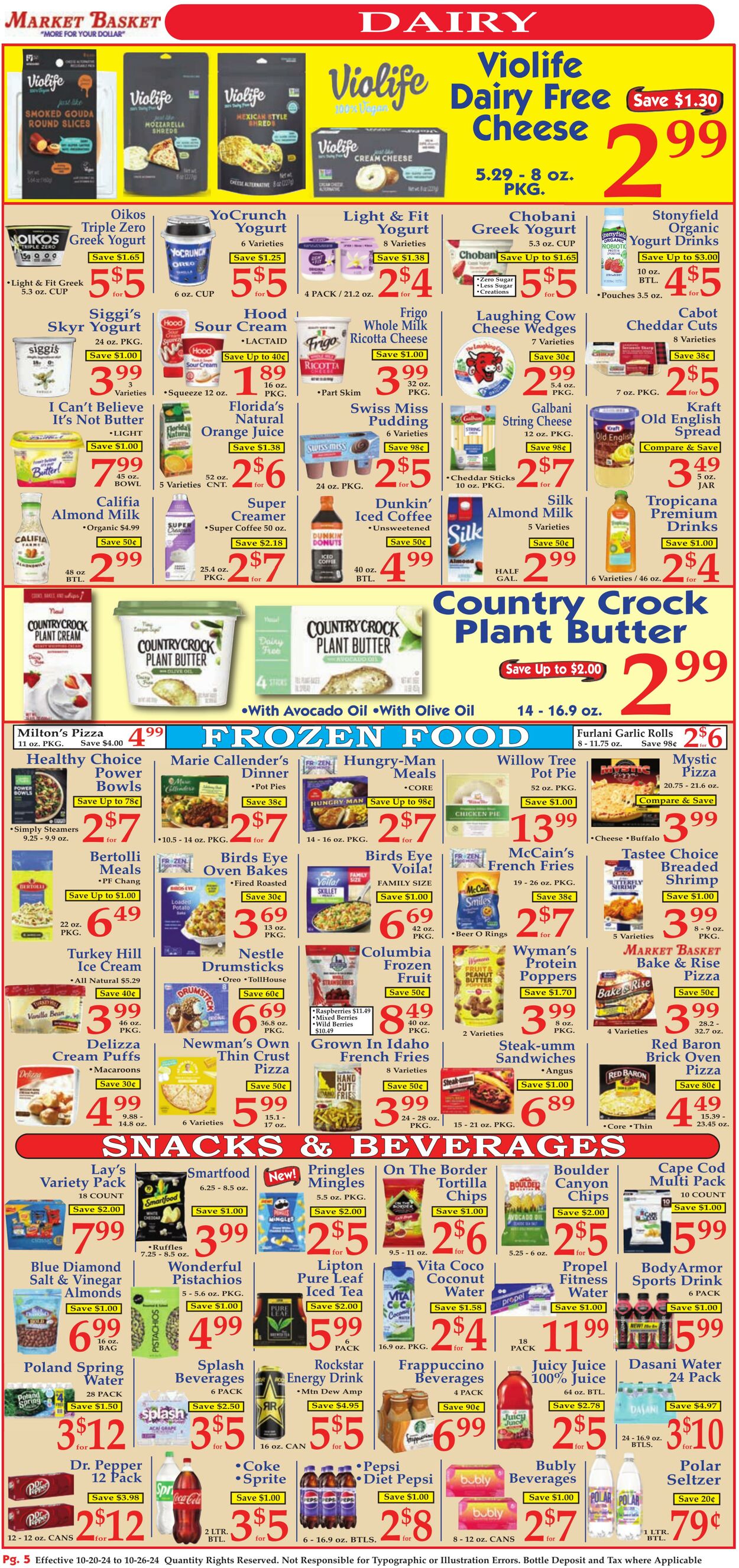 Weekly ad Market Basket 10/20/2024 - 10/26/2024