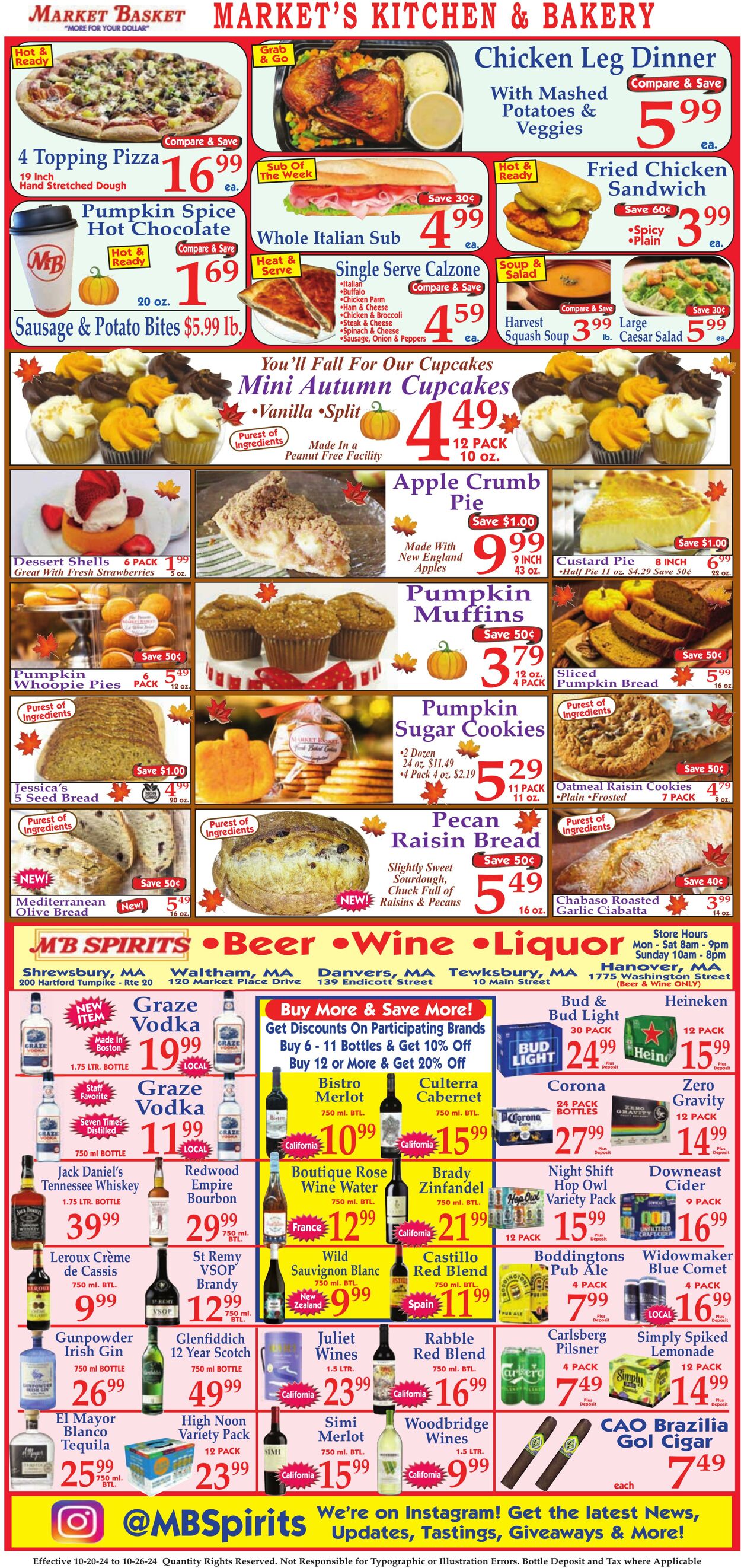 Weekly ad Market Basket 10/20/2024 - 10/26/2024