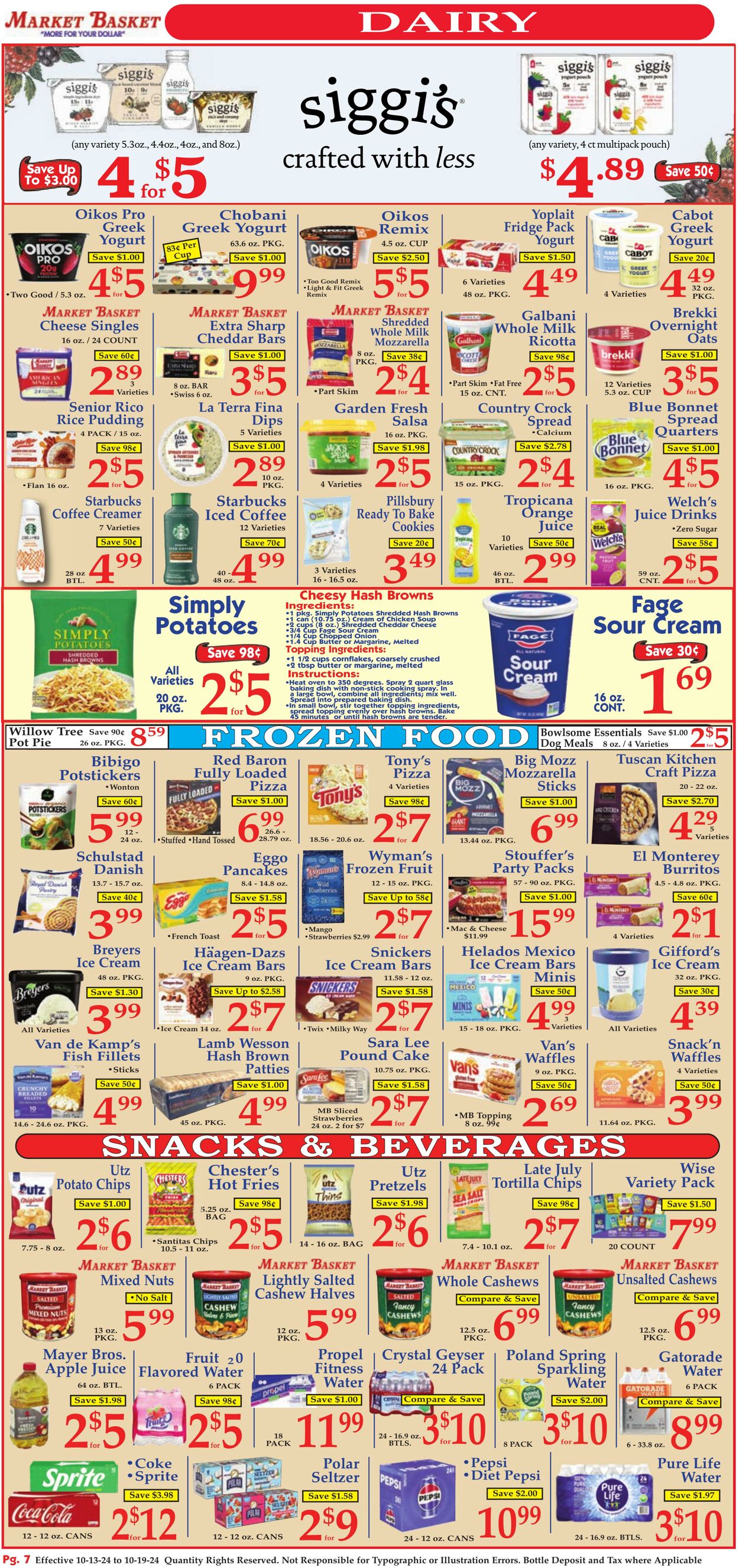 Weekly ad Market Basket 10/13/2024 - 10/19/2024