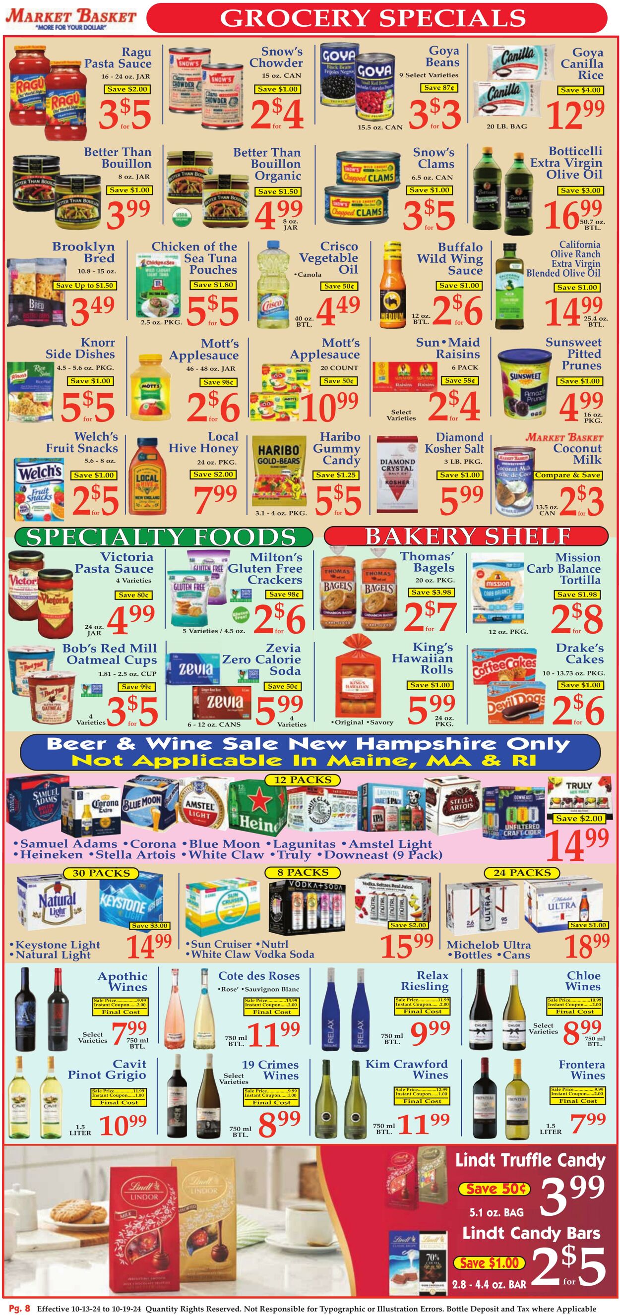 Weekly ad Market Basket 10/13/2024 - 10/19/2024