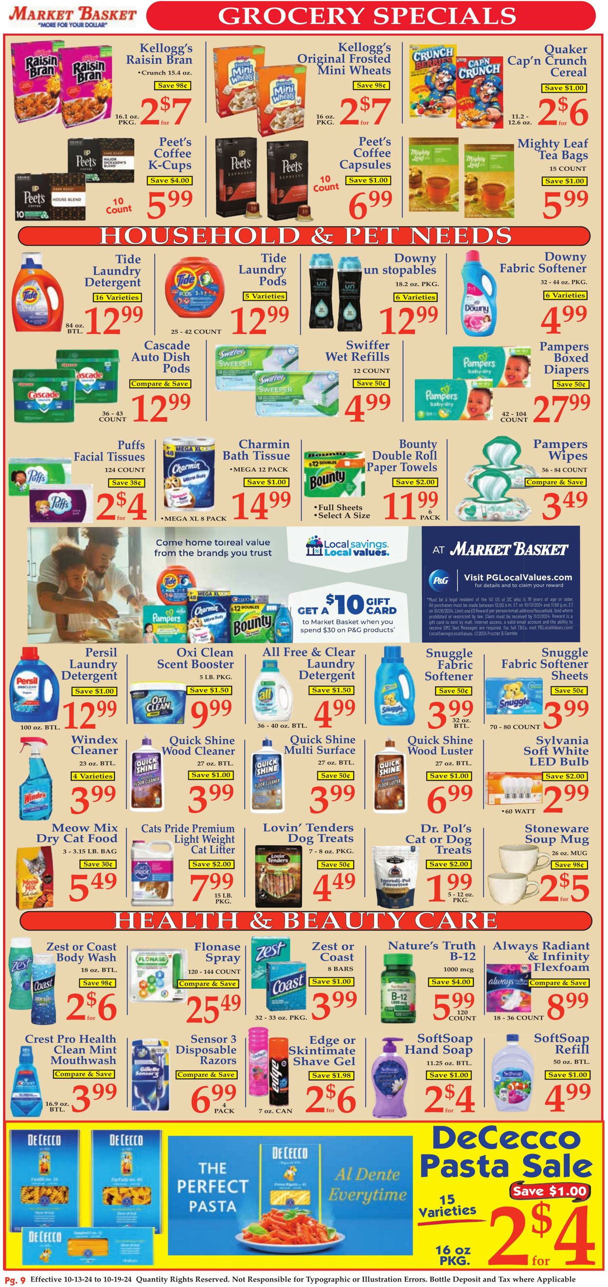 Weekly ad Market Basket 10/13/2024 - 10/19/2024