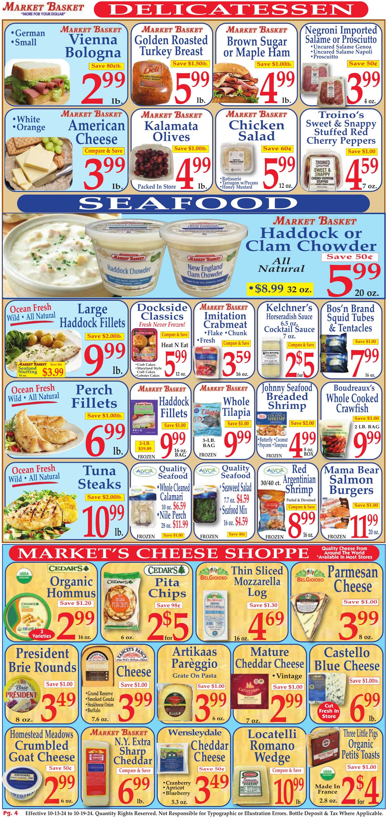 Weekly ad Market Basket 10/13/2024 - 10/19/2024