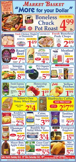 Weekly ad Market Basket 10/13/2024 - 10/19/2024