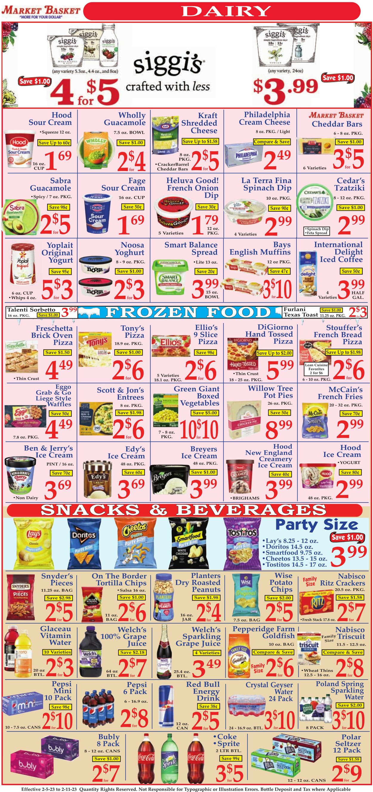 Weekly ad Market Basket 02/05/2023 - 02/11/2023