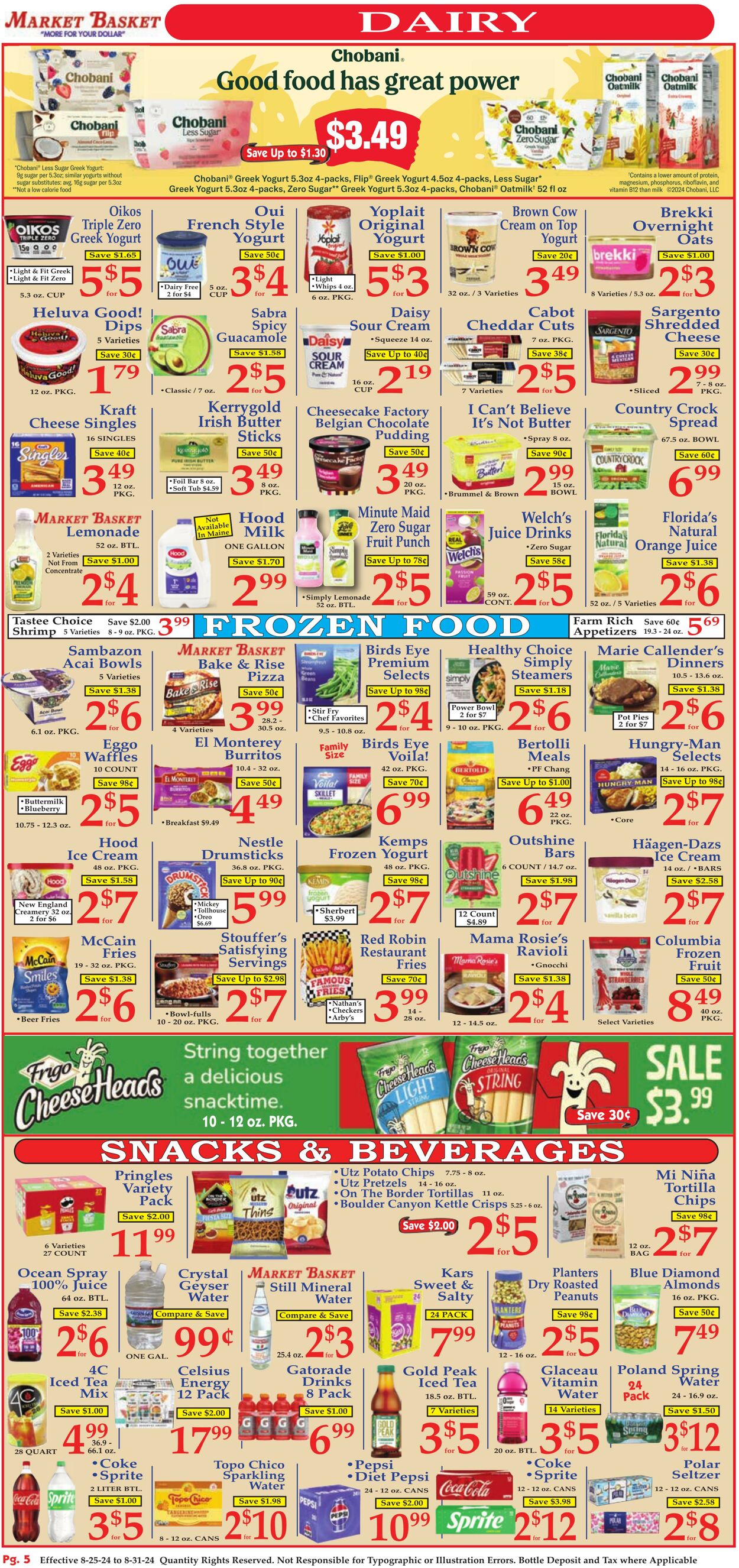 Weekly ad Market Basket 08/25/2024 - 08/31/2024