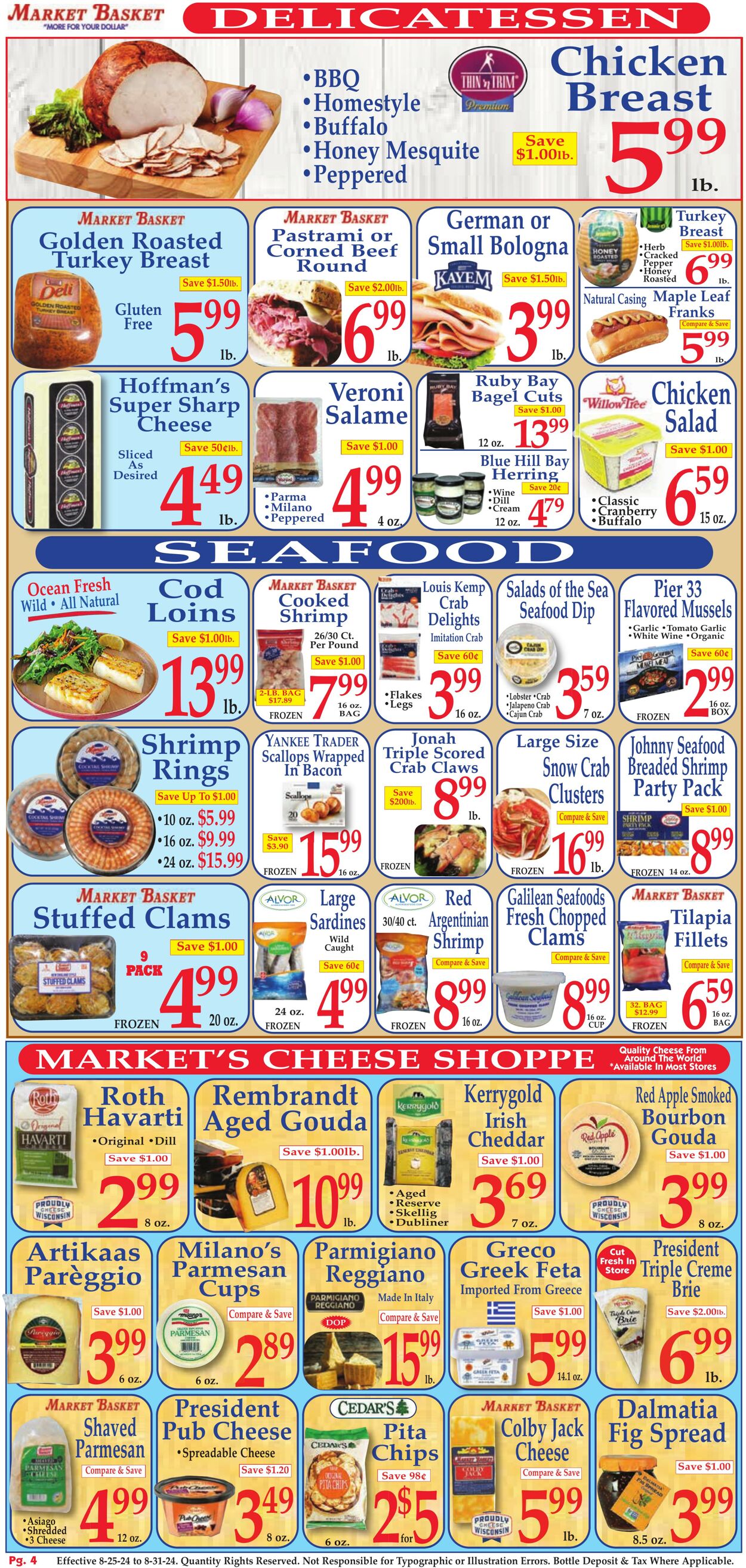 Weekly ad Market Basket 08/25/2024 - 08/31/2024