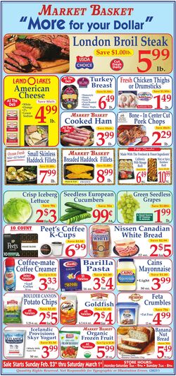 Weekly ad Market Basket 03/03/2025 - 03/17/2025