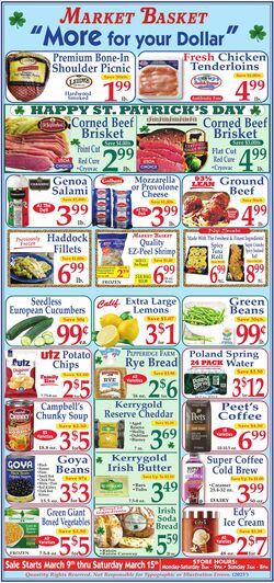 Weekly ad Market Basket 03/09/2025 - 03/15/2025