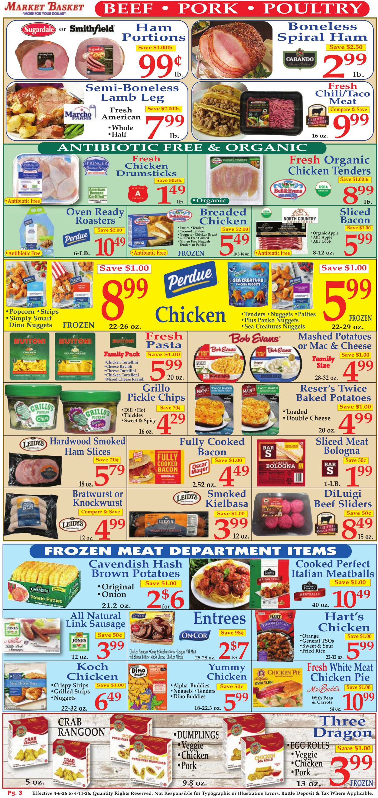 Weekly ad Market Basket 04/05/2026 - 04/11/2026