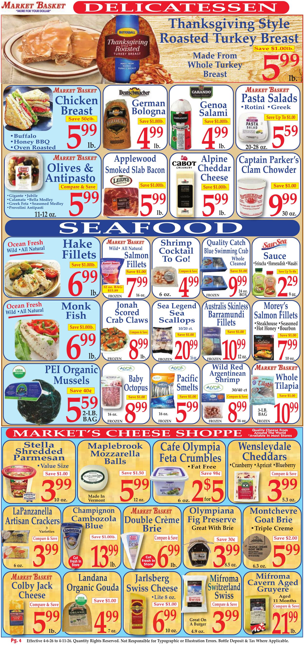 Weekly ad Market Basket 04/05/2026 - 04/11/2026