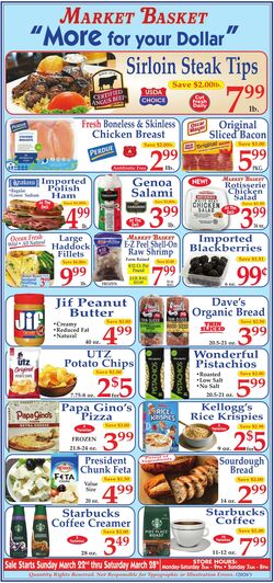 Weekly ad Market Basket 03/22/2026 - 03/28/2026