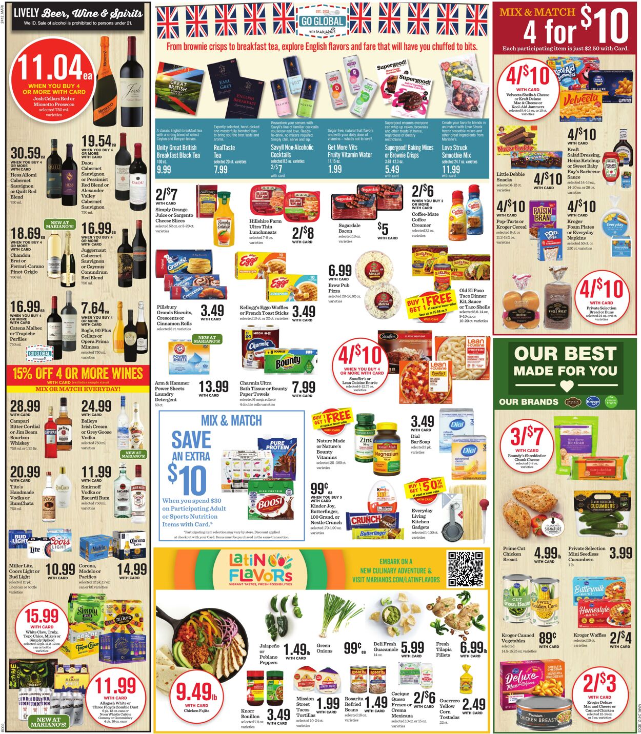 Weekly ad Mariano's 04/24/2024 - 04/30/2024