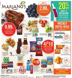 Weekly ad Mariano's 09/21/2022 - 09/27/2022