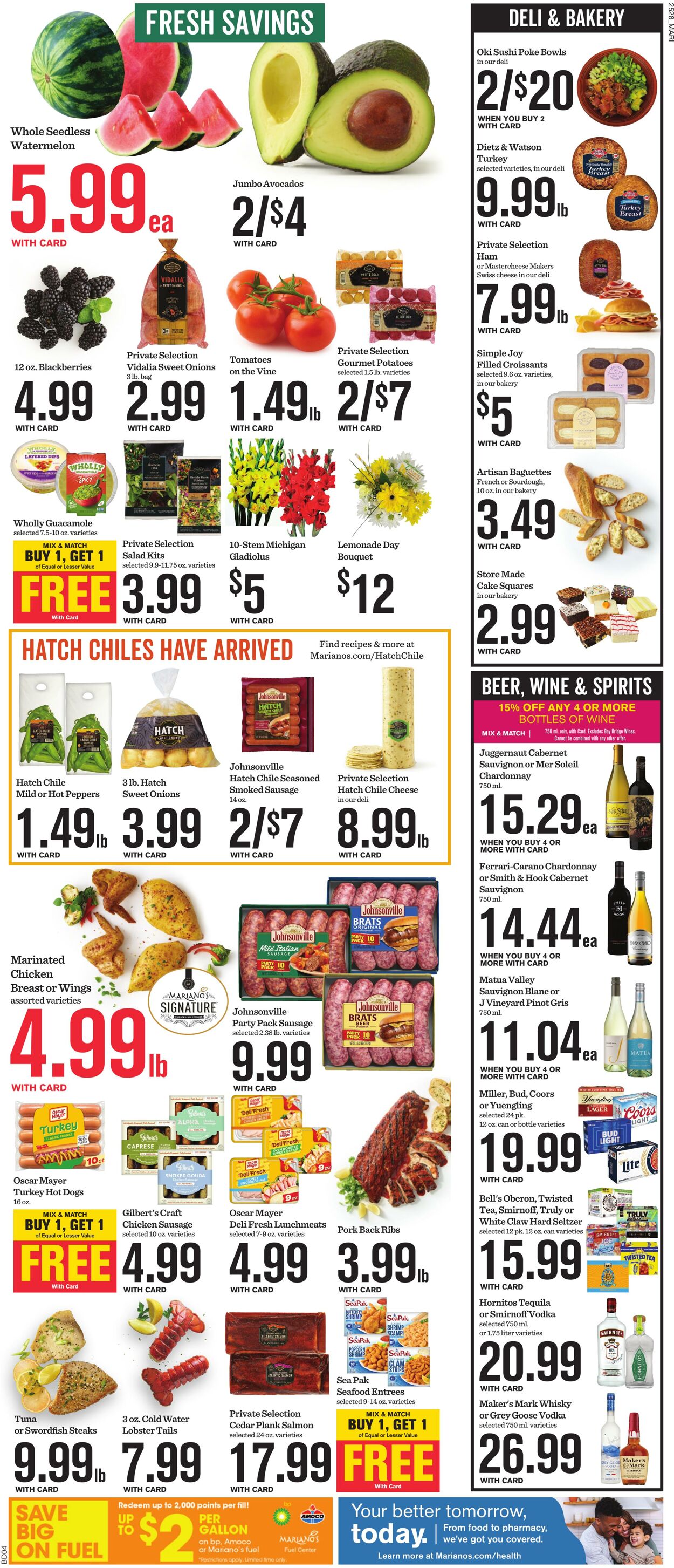 Weekly ad Mariano's 08/13/2025 - 08/19/2025