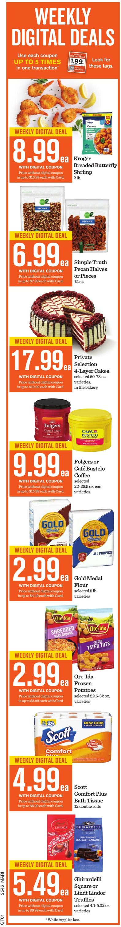 Weekly ad Mariano's 12/17/2025 - 12/25/2025