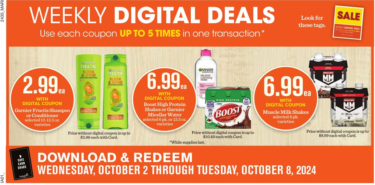 Weekly ad Mariano's 10/02/2024 - 10/08/2024