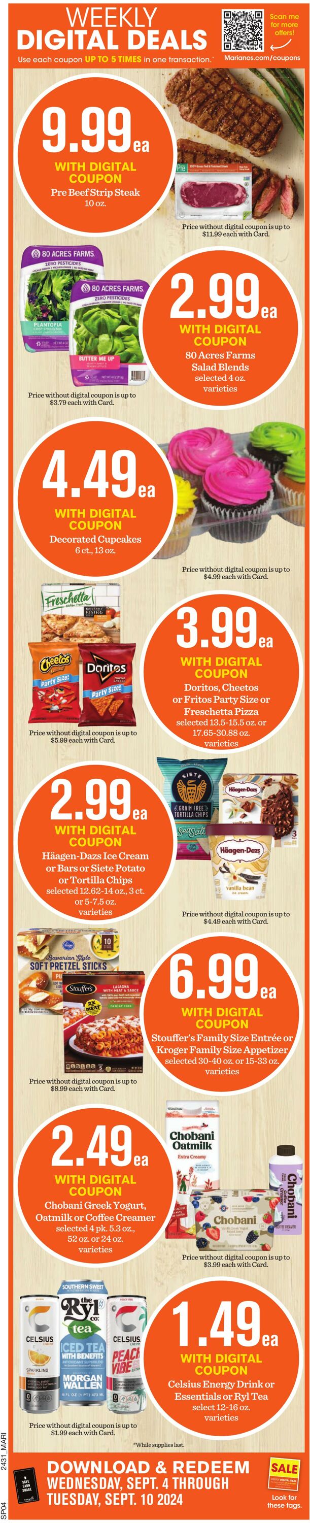 Weekly ad Mariano's 09/04/2024 - 09/10/2024