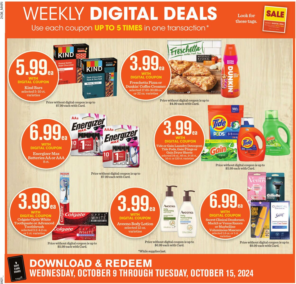 Weekly ad Mariano's 10/09/2024 - 10/15/2024