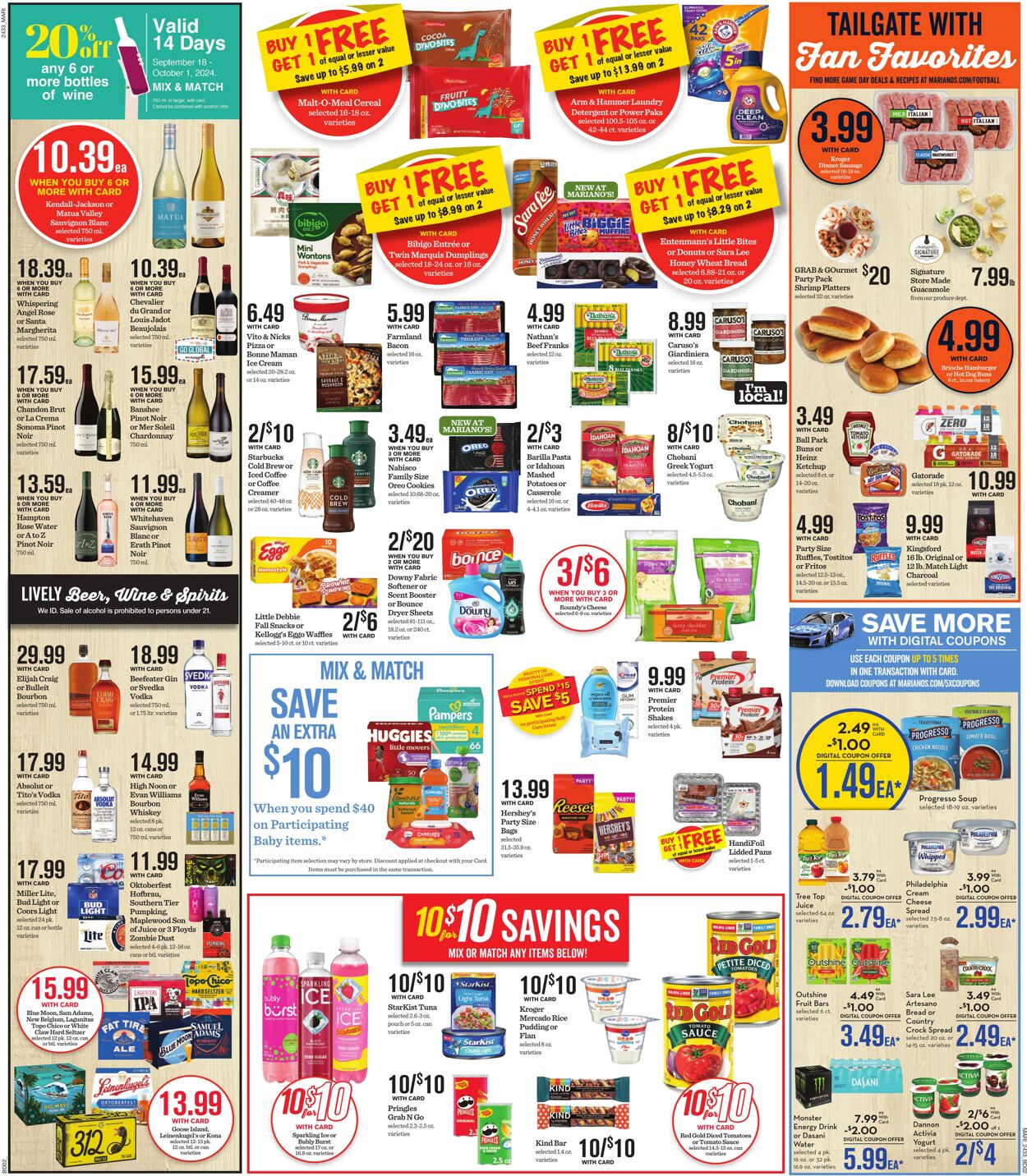 Weekly ad Mariano's 09/18/2024 - 09/24/2024