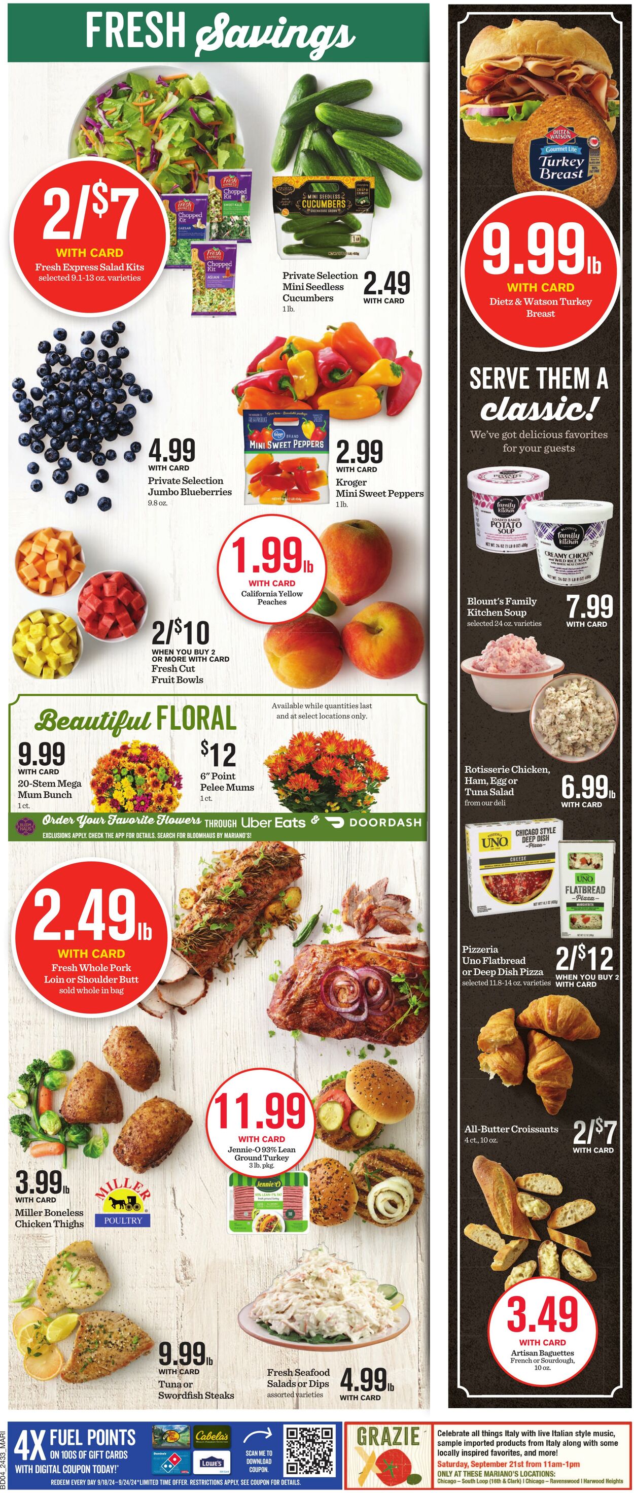 Weekly ad Mariano's 09/18/2024 - 09/24/2024