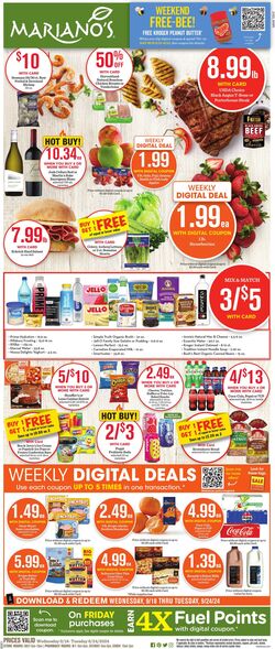 Weekly ad Mariano's 09/25/2024 - 10/01/2024