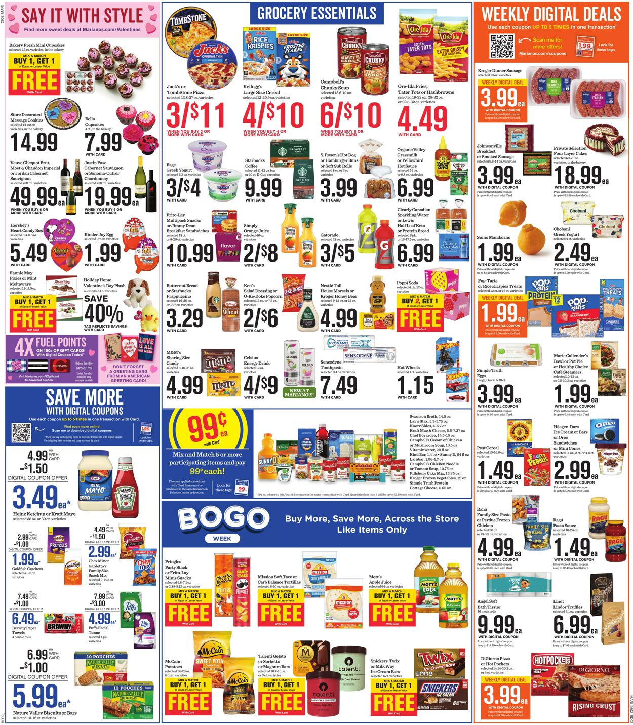 Weekly ad Mariano's 02/11/2026 - 02/17/2026