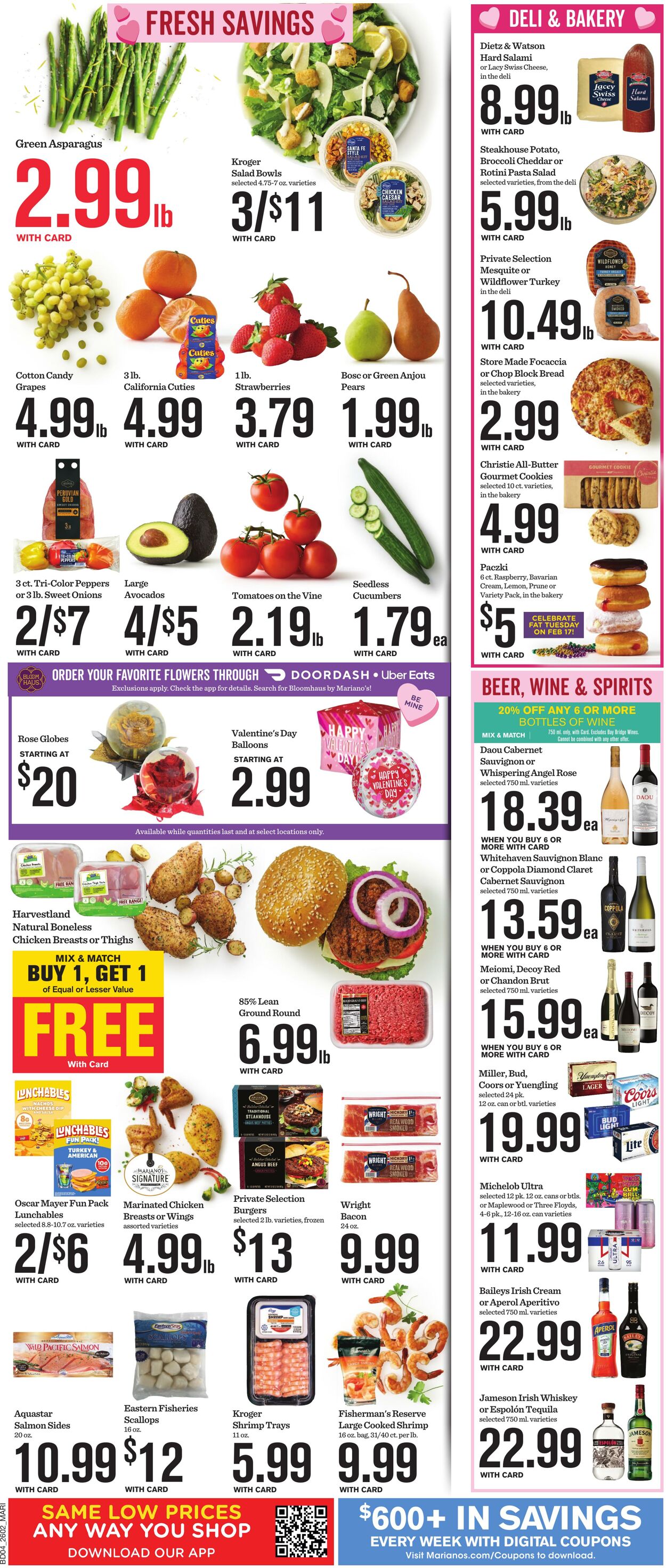 Weekly ad Mariano's 02/11/2026 - 02/17/2026