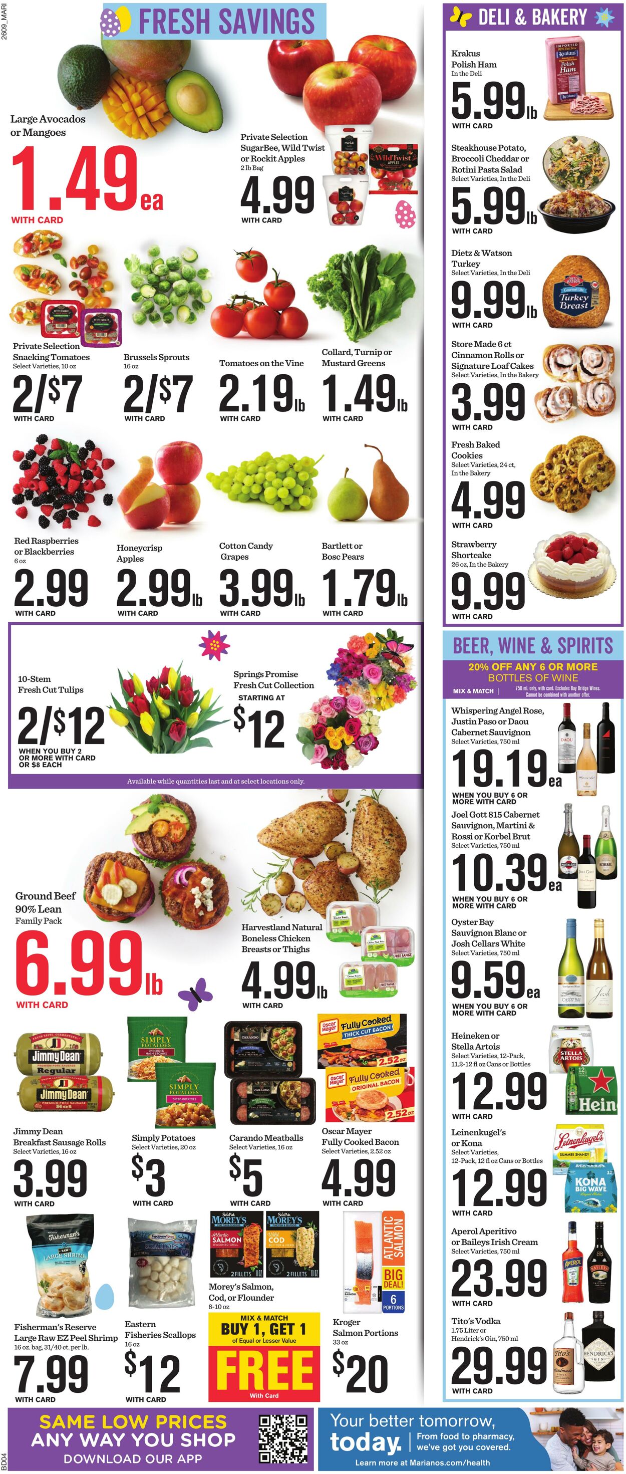 Weekly ad Mariano's 04/01/2026 - 04/07/2026