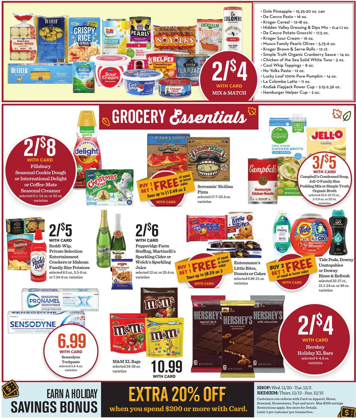 Weekly ad Mariano's 11/20/2024 - 11/28/2024