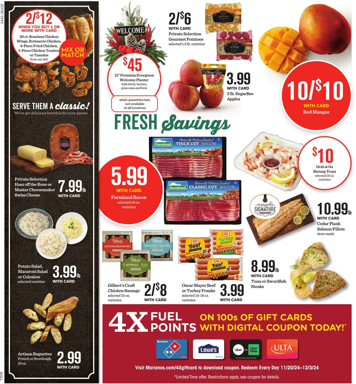 Weekly ad Mariano's 11/29/2024 - 12/03/2024