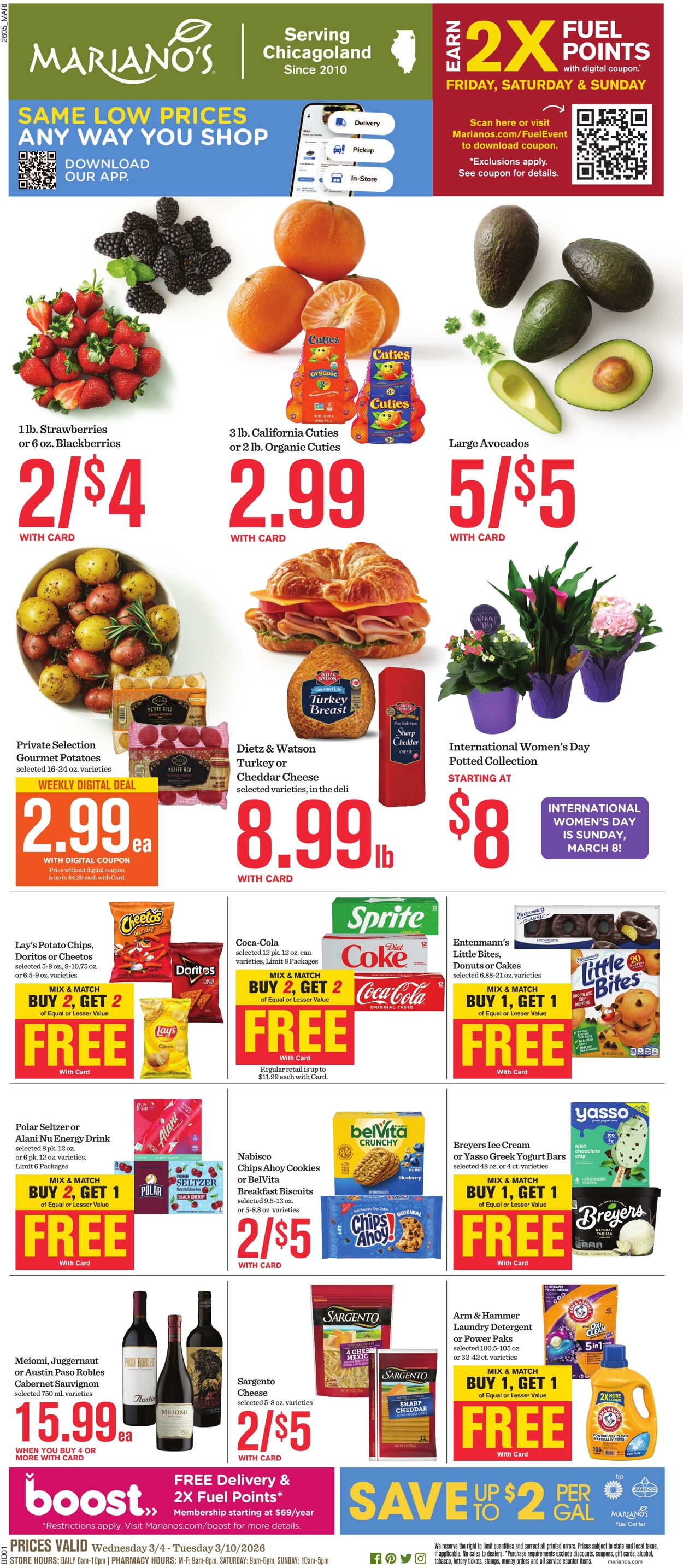 Weekly ad Mariano's 03/04/2026 - 03/10/2026