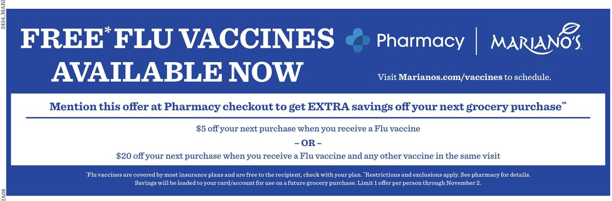 Weekly ad Mariano's 09/25/2024 - 10/01/2024